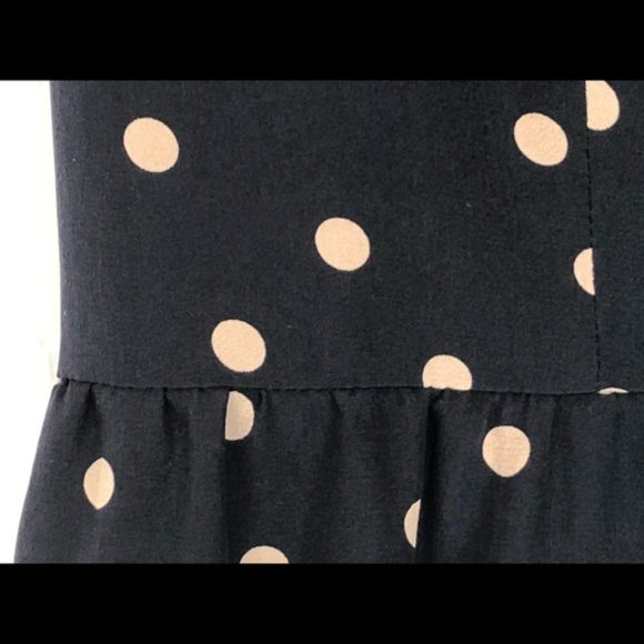 Vintage Silk Nipon Boutique polka dot cutout dress - Picture 8 of 14